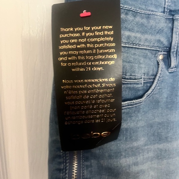 Front zipper denim romper - Picture 3 of 4